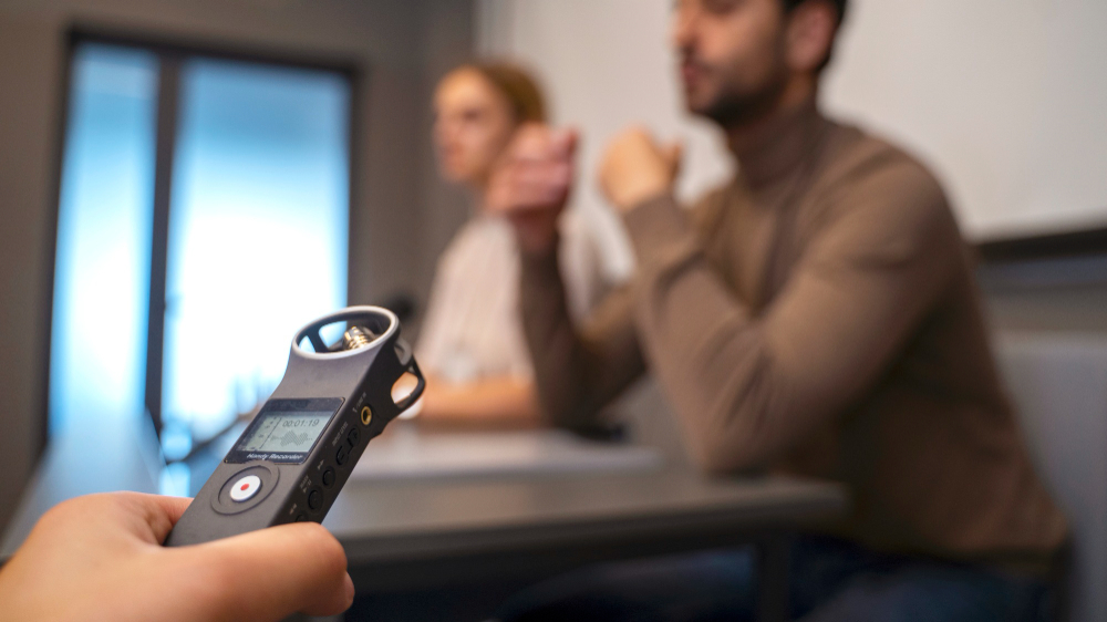 audiere într-un dosar penal